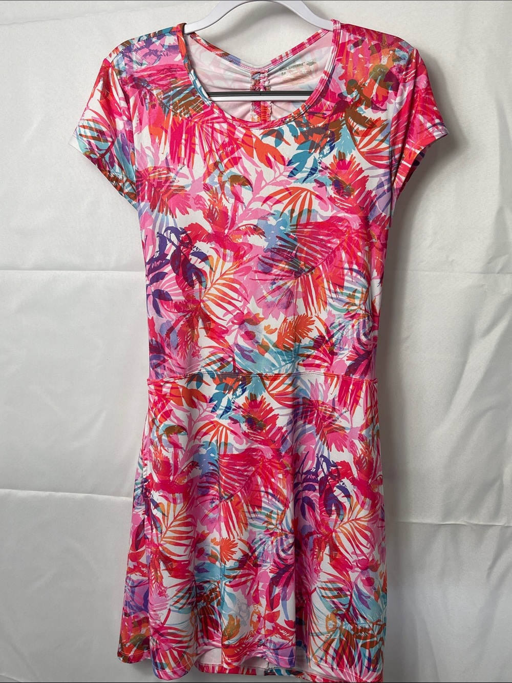 Reel Legends Keep It Cool Active Dress Drawstring Back Pockets Size M